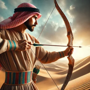 القوس في التراث العربي: فنون الرماية وأشهر الرماة